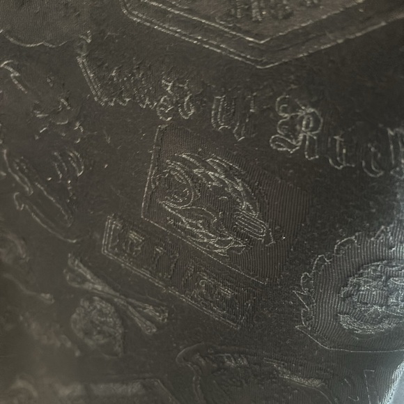 Men’s Versace jeans, couture, short sleeve black pattern shirt - Picture 5 of 6